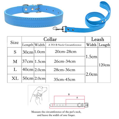 Set de lesă pentru zgarda de câine din piele moale PU, pentru pisică, buldog, labrador, cățeluș pentru animale de companie, pentru câini mici, mijlocii mari, set de lesă