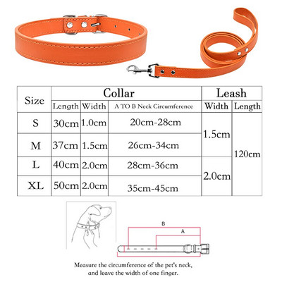 Set de lesă pentru zgarda de câine din piele moale PU, pentru pisică, buldog, labrador, cățeluș pentru animale de companie, pentru câini mici, mijlocii mari, set de lesă