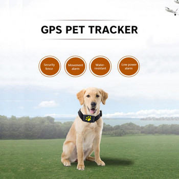 Нашийник за проследяване на домашни любимци Устройства против изгубване Водоустойчив Локатор за проследяване в реално време Нашийници за домашни любимци Безплатно ПРИЛОЖЕНИЕ Предоставено Кучета Котки GPS проследяване
