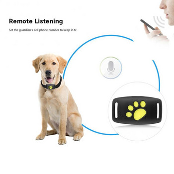 Нашийник за проследяване на домашни любимци Устройства против изгубване Водоустойчив Локатор за проследяване в реално време Нашийници за домашни любимци Безплатно ПРИЛОЖЕНИЕ Предоставено Кучета Котки GPS проследяване