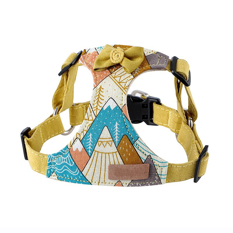 Σετ λουριών και λουριών για κουτάβι Μόδα λουριά γιλέκων για μικρούς μεσαίους σκύλους Yorkie Husky Poodle Walking Mascotas Lead Chain