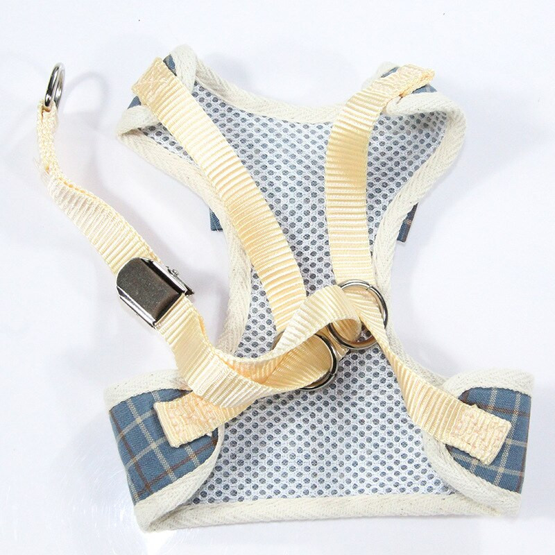 Pigesni čihuahua šuniukų šunų liemenių pakinktai ir pavadėlio rinkinys Reguliuojami petnešėliai mažiems šunims Pinčerių Jorkšyro talismanai