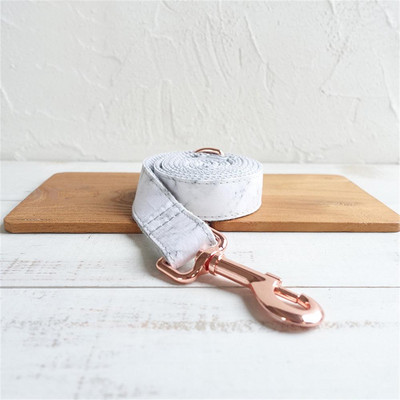 Εξατομικευμένο κολάρο κατοικίδιων με λευκό μάρμαρο Προσαρμοσμένο σετ λουριών για κολάρα σκύλου Προσαρμοσμένο σετ ετικέτας ταυτότητας κουταβιού Ρυθμιζόμενο αξεσουάρ γάτας