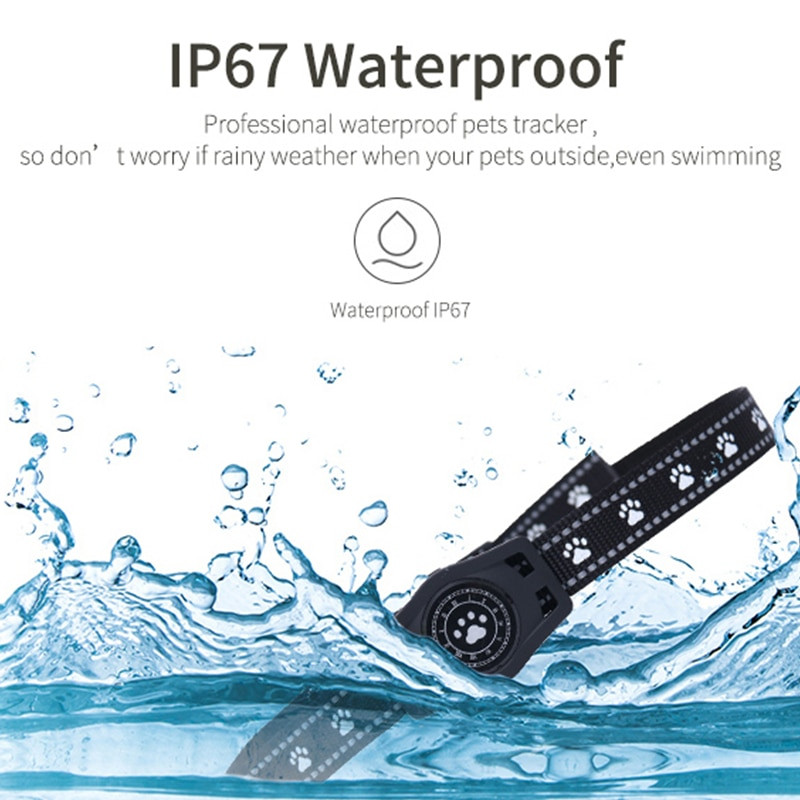 PetQueue Tracker pentru animale de companie 2G Gps Tracker pentru animale de companie 32 MB Memorie Urmărire în timp real IP67 Guler GPS reîncărcabil impermeabil pentru animale de companie