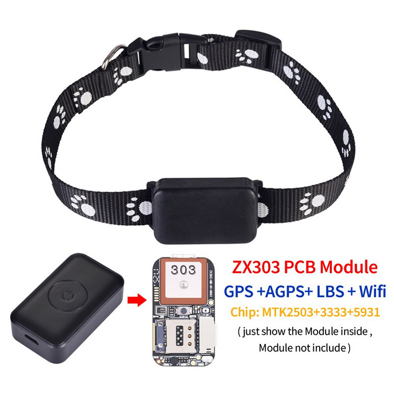 Veekindel nutikas GPS-jälgimisrihm Lemmiklooma lokaator Universaalne IP67 minijälgimine kassidele ja koertele Positsioneerimisjälgija asukoha määramine