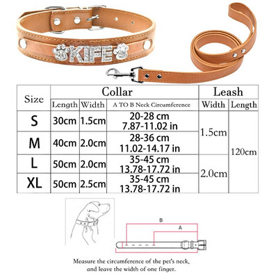 Προσαρμοσμένο Όνομα Bling Σετ λουριών κολάρου σκύλου γάτας Εξατομικευμένο σετ λουριών με όνομα στρας Δερμάτινο κολάρο σκύλου για κατοικίδιο για μικρό μεσαίο μεγάλο κολάρο σκύλου