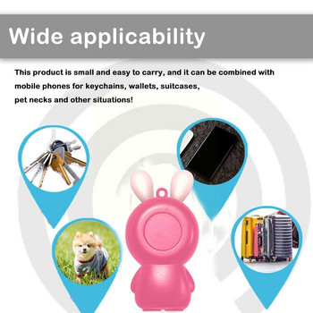 Mini Gps Tracker Finder Locator Wireless Bluetooth Anti Lost Alarm Sensor Device For Kids Pets Dog Bicycle Ca C9w4