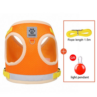 Koerarakmete ja jalutusrihmade komplekt väikestele koertele kassidele Helkurrihmad Reguleeritavad hingavad lemmikloomade rinnarihmad Koeratarvikud