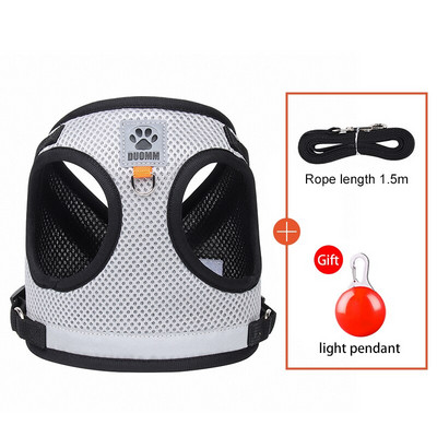 Koerarakmete ja jalutusrihmade komplekt väikestele koertele kassidele Helkurrihmad Reguleeritavad hingavad lemmikloomade rinnarihmad Koeratarvikud