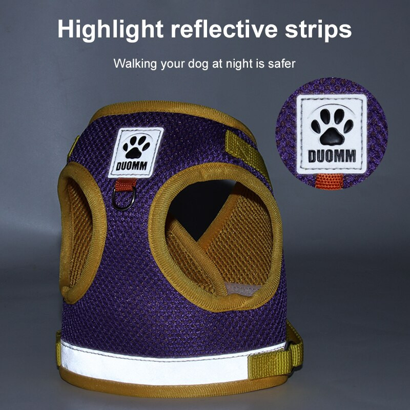 Koerarakmete ja jalutusrihmade komplekt väikestele koertele kassidele Helkurrihmad Reguleeritavad hingavad lemmikloomade rinnarihmad Koeratarvikud