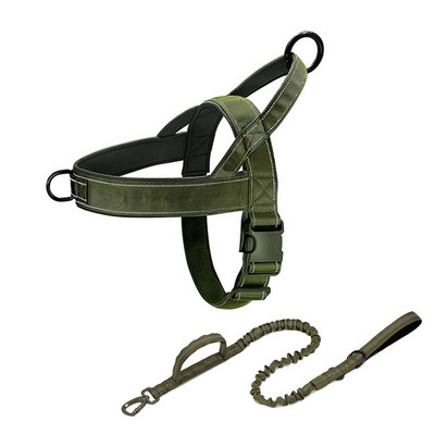 Vestă tactică pentru câini, haine pentru câini de vânătoare, din nailon, pentru poliție, pentru animale de companie, hamul militar pentru antrenament de luptă MOLLE pentru câinele de serviciu K9