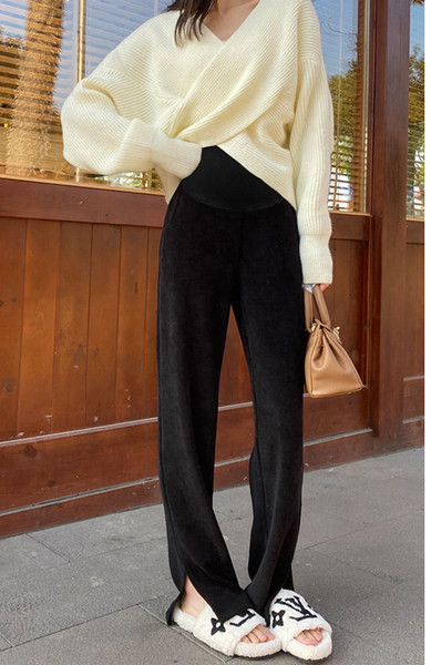 Laiad püksid – kõrge vöökohaga rasedatele