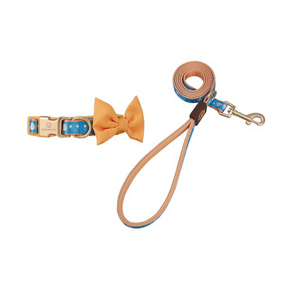 Chihuahua Accessories Luksuslik jalutusrihma ja kaelarihma komplekt koos kiki kaelakee rinnakorviga, väikesed keskmised rakmed koera rinnalihas jalutavatele koertele