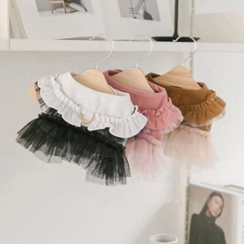 Fusta tutu din țesătură din velur din dantelă, vestă pentru animale de companie, câine mic, bichon, schnauzer, costum pentru cățeluș.