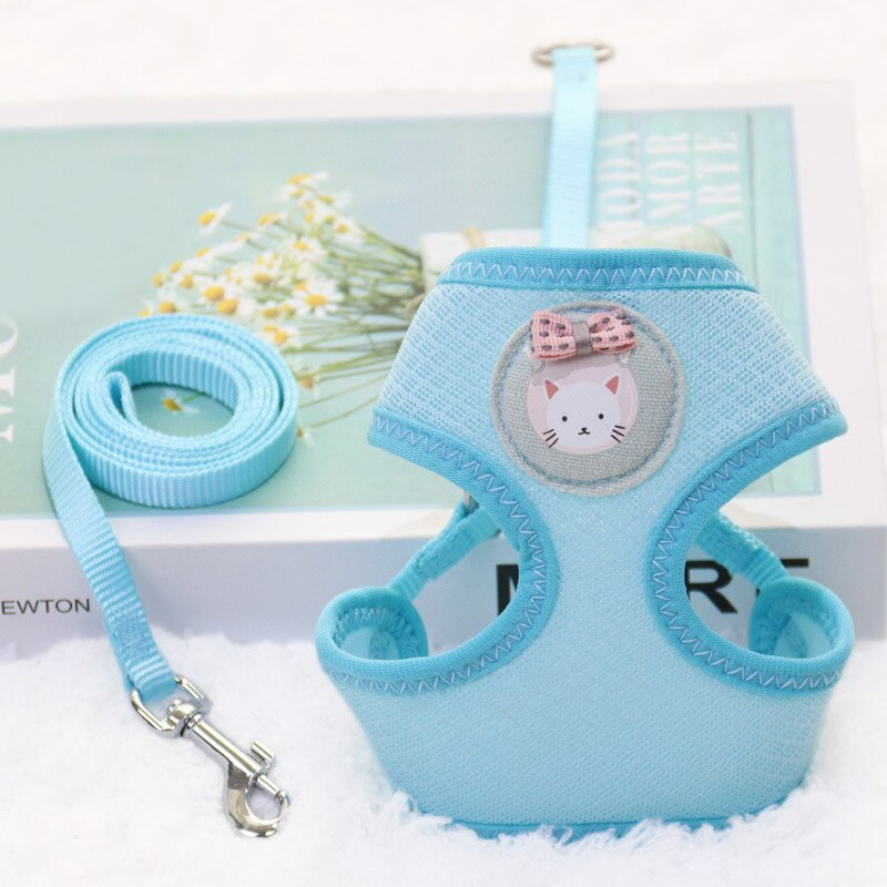 Mood lemmikloomakoerad rakmed vest riidest rinnarihm Väike koera kassi päitsed rakmed Plii lemmiklooma kutsika jalutusrihma tarvikud SML XL 10A