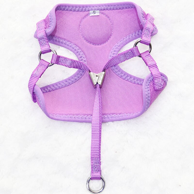 Mood lemmikloomakoerad rakmed vest riidest rinnarihm Väike koera kassi päitsed rakmed Plii lemmiklooma kutsika jalutusrihma tarvikud SML XL 10A