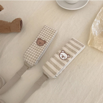 Cute Bear Dog Bear Strap 1,6m Leash Trend Pet Teddy Bears Go Out Λουρί με λουρί στήθους Καθαρό βαμβάκι Μικρό λουρί για λουρί στήθους για σκύλους