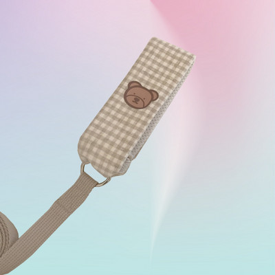 Cute Bear Dog Bear Strap 1,6m Leash Trend Pet Teddy Bears Go Out Λουρί με λουρί στήθους Καθαρό βαμβάκι Μικρό λουρί για λουρί στήθους για σκύλους