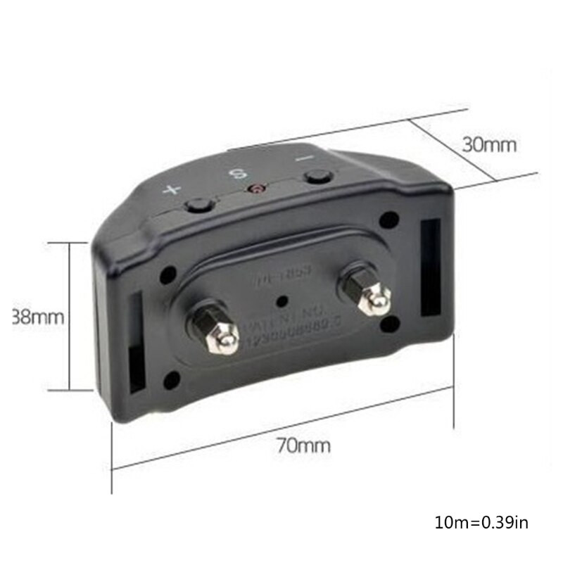 Elektriline haukumisvastane haukumistooni ja šoki treeniv kaelarihm väikestele lemmikloomadele