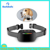 Elektriline koera haukumise kaelarihma ohutus Veekindel vibratsioonitreening Koera kaelarihma juhtimine 3 režiimi haukumisvastane režiim sobib kõigile koertele