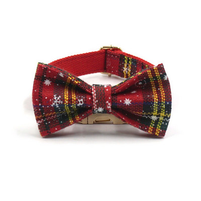 Koera jõulukaelarihm, isikupärastatud nimi Holiday lemmikloomade koera kaelarihma ja plii komplekt metallist pandlaga kiki uusaasta koera kinkekomplekt punane