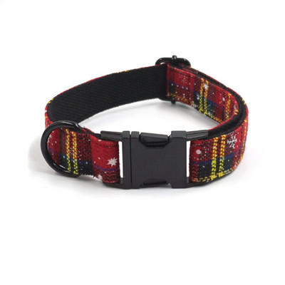 Koera jõulukaelarihm, isikupärastatud nimi Holiday lemmikloomade koera kaelarihma ja plii komplekt metallist pandlaga kiki uusaasta koera kinkekomplekt punane