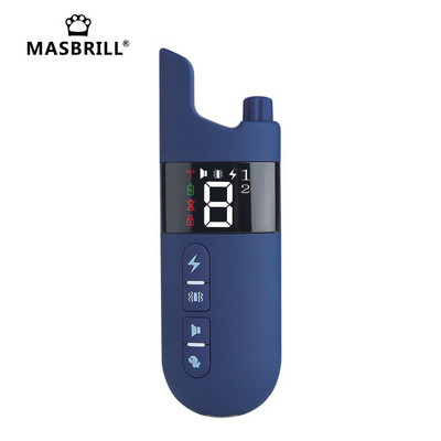 Περιλαίμιο εκπαίδευσης σκύλων με τηλεχειριστήριο κατοικίδιων ζώων με επαναφορτιζόμενο ηλεκτρικό αδιάβροχο κολάρο εκπαίδευσης σκύλου με κραδασμούς