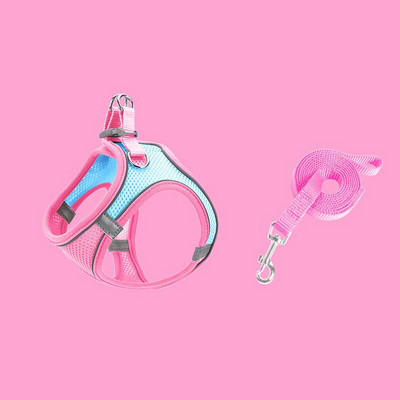 Benepaw Prozračni set povodnika za male pse Uprtač Udobna reflektirajuća izdržljiva zračna mrežica Zaštita od bijega Bez povlačenja Oprsnica za štence
