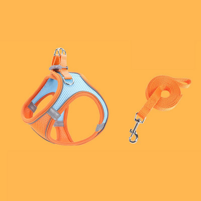 Benepaw Prozračni set povodnika za male pse Uprtač Udobna reflektirajuća izdržljiva zračna mrežica Zaštita od bijega Bez povlačenja Oprsnica za štence