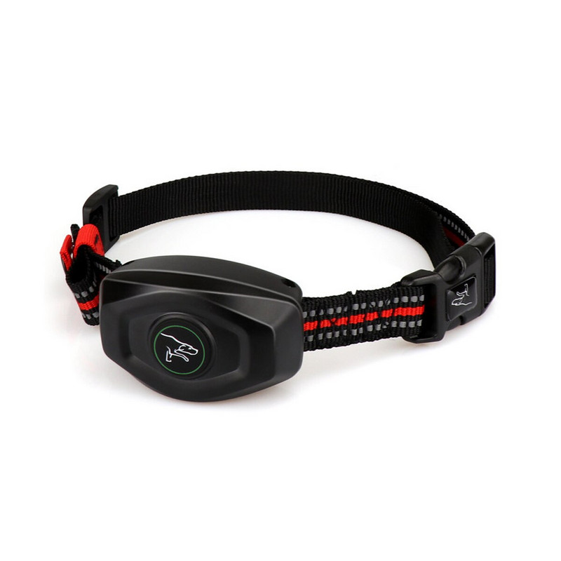 1 buc. Dispozitiv de dresaj pentru câini cu telecomandă rezistent la apă/zgarda automată pentru oprirea lătratului pentru dresaj pentru animale de companie guler electronic bifuncțional