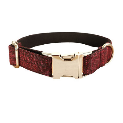 Lina puhtad koerad värvilised uhked lemmikloomad hingavast riidest kaelarihm tõmbeköis vibu kohandatud nime graveerimine