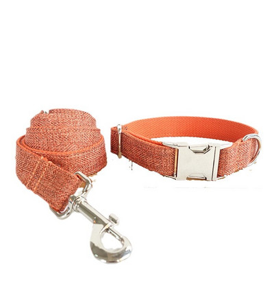 Lina puhtad koerad värvilised uhked lemmikloomad hingavast riidest kaelarihm tõmbeköis vibu kohandatud nime graveerimine