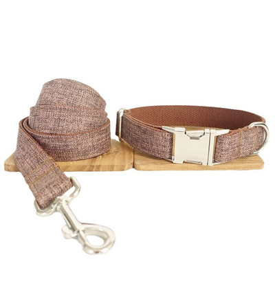 Lina puhtad koerad värvilised uhked lemmikloomad hingavast riidest kaelarihm tõmbeköis vibu kohandatud nime graveerimine