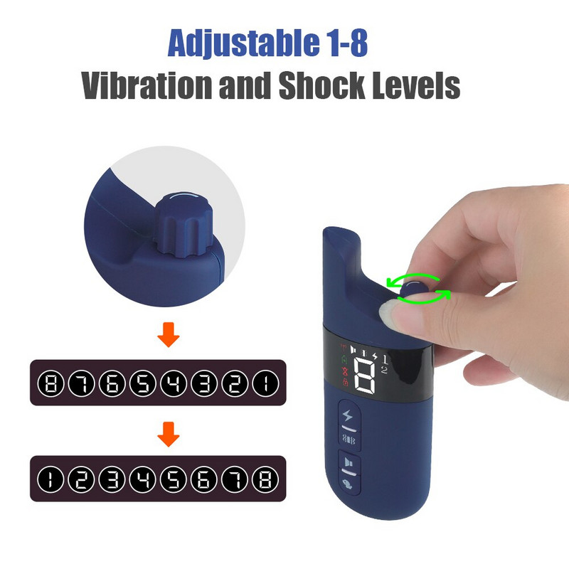 MASBRILL 800m elektromos kutyakiképző nyakörv, IP7 vízálló kisállat távirányító vibrációs hangfunkciós nyakörvekkel