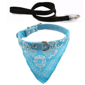 Lovely Pet Dog Scarf Collar Nylon σετ λουριών Ρυθμιζόμενο Puppy Bandana Ποιοτικό Pet σκύλοι γάτας Κολάρες γραβάτας Ανακλαστικά λουριά