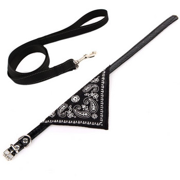 Lovely Pet Dog Scarf Collar Nylon σετ λουριών Ρυθμιζόμενο Puppy Bandana Ποιοτικό Pet σκύλοι γάτας Κολάρες γραβάτας Ανακλαστικά λουριά