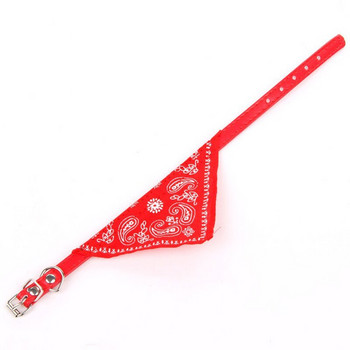 Lovely Pet Dog Scarf Collar Nylon σετ λουριών Ρυθμιζόμενο Puppy Bandana Ποιοτικό Pet σκύλοι γάτας Κολάρες γραβάτας Ανακλαστικά λουριά