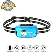 Shock kaelarihm laetav koera E kaelarihm piiksu vibratsiooniga Humane SafeNo Remote Auto haukumisvastane kaelarihm väikesele keskmisele suurele koerale