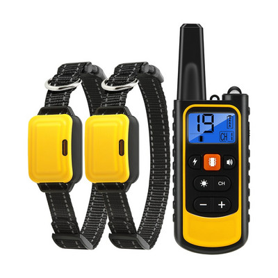800M USB κολάρο εκπαίδευσης σκύλων Anti Bark Stop Barking Remote Control για κατοικίδια Επαναφορτιζόμενος ήχος δόνησης για σκύλους Electric Shocker