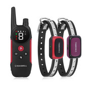 MASBRILL elektriline koeratreeningu kaelarihm lemmiklooma kaugjuhtimispult veekindel laetav vibratsioon LCD-ekraaniga, sobib kõigile koertele