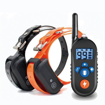 2500 Ft Long Remote Dog Collar Training Συσκευή Ηχητικό σήμα/Δόνηση/Ηλεκτροπληξία Προειδοποίηση Pet Bark Stopper Αδιάβροχος δέκτης