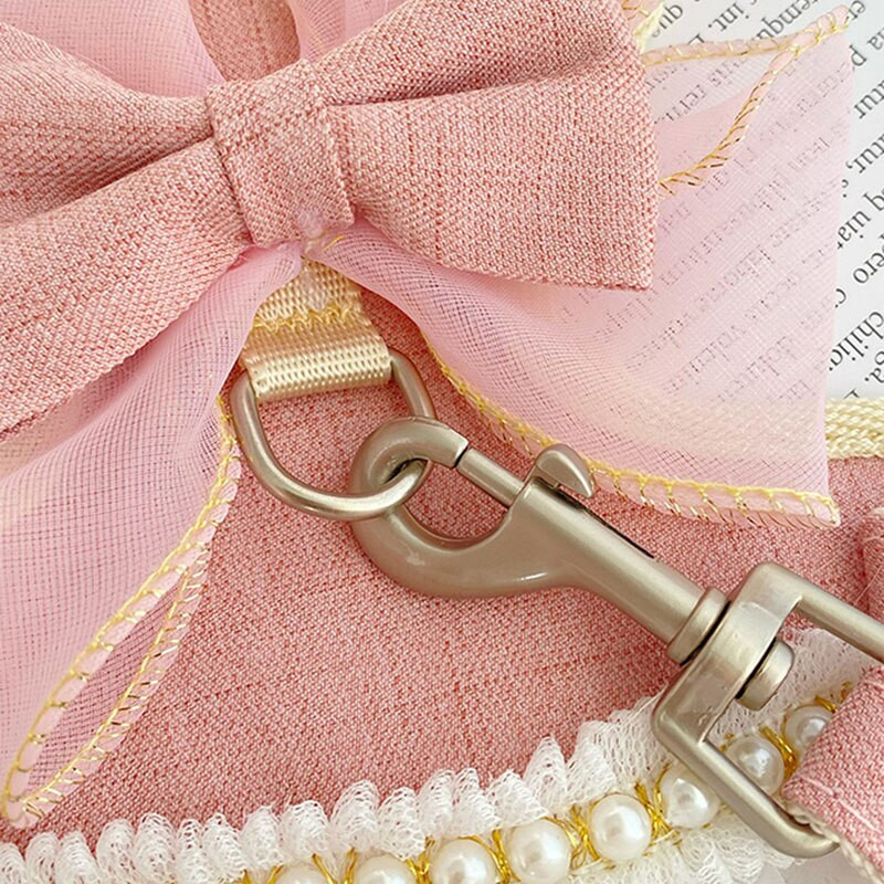 Bow-knot remen za prsa za kućne ljubimce Vučno uže za sprječavanje pucanja Specijalna odjeća za pse Navlaka za mačku Uže za pse Potrepštine za pse