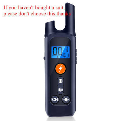 Koerte treenimiskaelarihm veekindel 1000 m lemmiklooma kaugjuhtimispult Koera kaelarihm elektrišoker Põrutusvibratsiooniheliga koeratooted