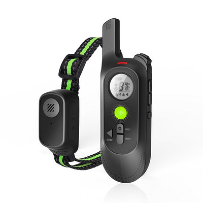 Ηλεκτρικό κολάρο εκπαίδευσης σκύλων Αδιάβροχο επαναφορτιζόμενο τηλεχειριστήριο γαυγίσματος σκύλων με οθόνη LCD για σκύλους