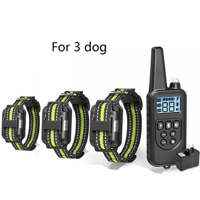 800 m koerte treenimiskaelarihm. Laetav koerte treeningvarustus, vibratsioonipeatus, haukumise tööriist lemmiklooma kaugjuhtimispuldi treener