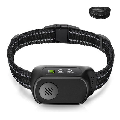 Guler anti-latrat, dresaj electric USB pentru câini, zgarda reîncărcabilă cu afișaj digital, antrenor de căței rezistent la apă