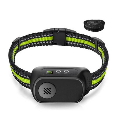Guler anti-latrat, dresaj electric USB pentru câini, zgarda reîncărcabilă cu afișaj digital, antrenor de căței rezistent la apă