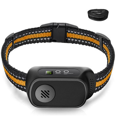 Guler anti-latrat, dresaj electric USB pentru câini, zgarda reîncărcabilă cu afișaj digital, antrenor de căței rezistent la apă