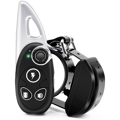 Zgarda electrică de dresaj pentru câini Telecomandă pentru animale de companie, impermeabilă, reîncărcabilă, pentru toate dimensiunile, antrenor de oprire a lătratului, sunet cu vibrații șoc