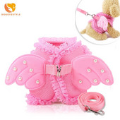 Περλ Άγγελος Πριγκίπισσα Σκύλος Γάτα Στήθος Λουρί σκύλου Λουρί Κουτάβι Στήθος Λουρί έλξης Στήθος Λουρί στήθους Προμήθειες για κατοικίδια Άνοιξη και Καλοκαίρι Β